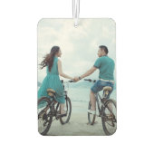 Benutzerdefiniertes zweiseitiges Foto Autolufterfrischer (Rückseite)