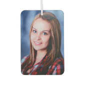 Benutzerdefiniertes zweiseitiges Foto Autolufterfrischer (Vorderseite)