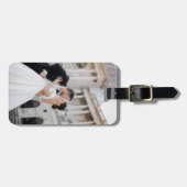 Benutzerdefiniertes zweiseitiges Foto Erstellen Si Gepäckanhänger (Vorderseite horizontal)