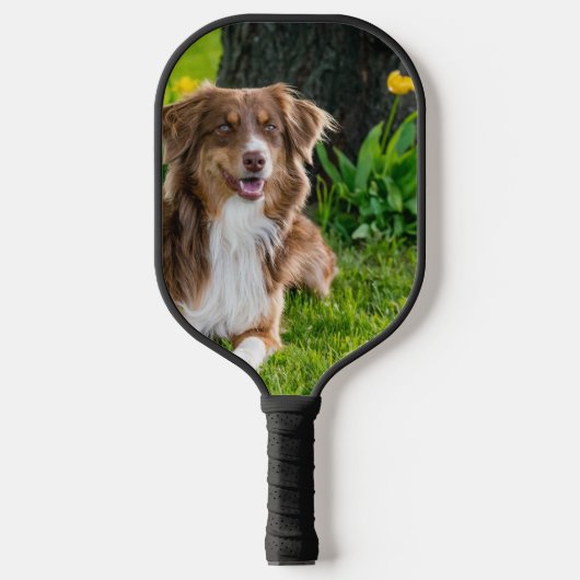 Benutzerdefiniertes zweiseitiges Foto Personalisie Pickleball Schläger (Vorderseite)