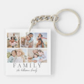 Benutzerdefiniertes zweiseitiges Foto Schlüsselanhänger (Rückseite)