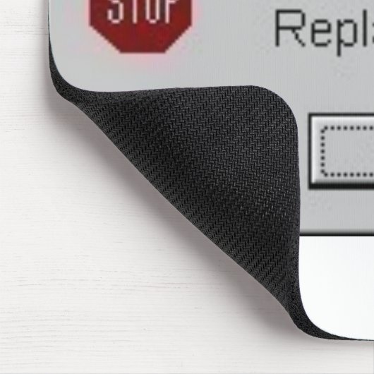 Benutzerfehler Mousepad (Ecke)