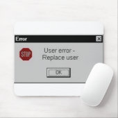 Benutzerfehler Mousepad (Mit Mouse)