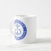 Benutzerfreundliche Stadt | Personalisierter nauti Kaffeetasse (Vorderseite Links)