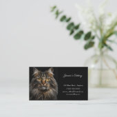 Benutzerfreundliche Visitenkarte für den Zugriff (Stehend Vorderseite)