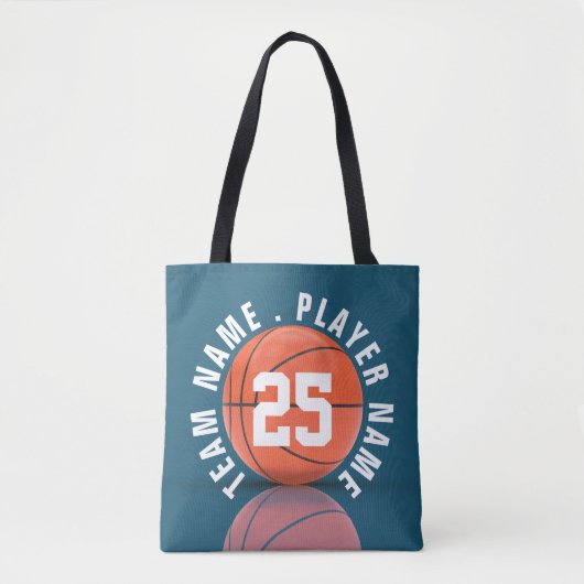 Benutzerfreundliches Basketballteam Tasche (Vorderseite)