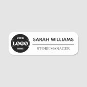 Benutzerfreundliches, benutzerdefiniertes Logo-Mit Namensschild (Vorderseite)