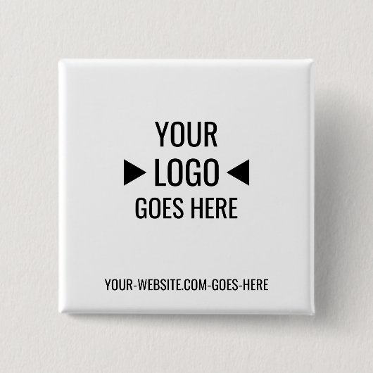 Benutzerfreundliches Firmenlogo Button (Vorderseite)