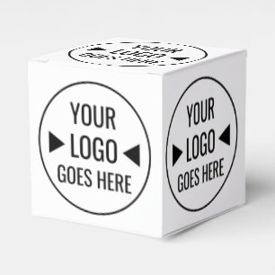 Benutzerfreundliches Firmenlogo Geschenkschachtel