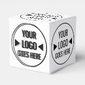 Benutzerfreundliches Firmenlogo Geschenkschachtel (Rückseite)