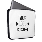 Benutzerfreundliches Firmenlogo Laptopschutzhülle (Vorne Rechts)