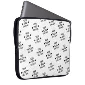 Benutzerfreundliches Firmenlogo Laptopschutzhülle (Vorne Rechts)