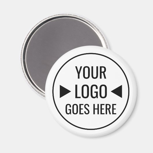 Benutzerfreundliches Firmenlogo Magnet (Vorderseite/Rückseite)