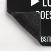 Benutzerfreundliches Firmenlogo Mousepad (Ecke)