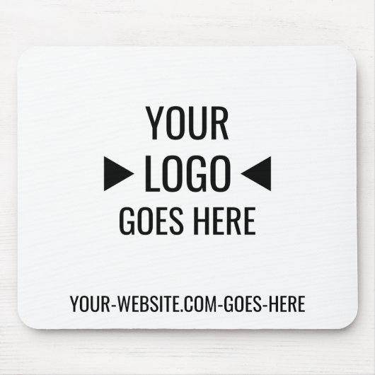 Benutzerfreundliches Firmenlogo Mousepad (Vorne)