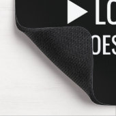 Benutzerfreundliches Firmenlogo Mousepad (Ecke)