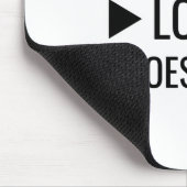 Benutzerfreundliches Firmenlogo Mousepad (Ecke)