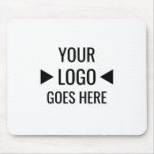 Benutzerfreundliches Firmenlogo Mousepad (Vorne)