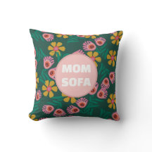 Benutzerfreundliches Mama Sofa Blume grün hübsch n