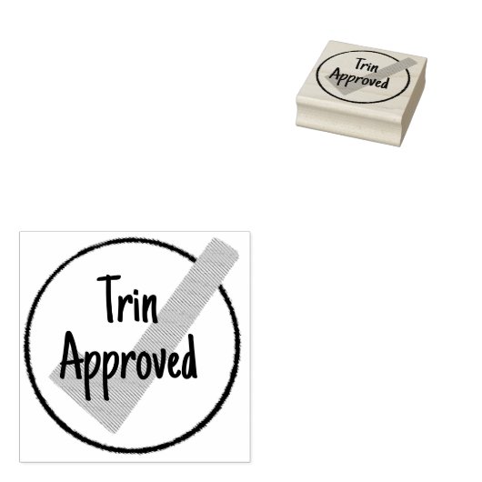 Benutzergenehmigt Gummistempel (Stempel)