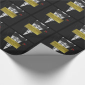 Benutzername für den Geburtstag Geschenkpapier (Ecke)