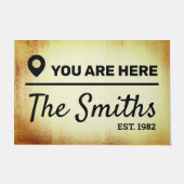 Benutzername Fußmatte (Vorderseite)