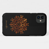 Benutzername | Golden Verziert Case-Mate iPhone Hülle (Rückseite (Horizontal))