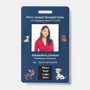 Benutzername ID Identifikations-Logo Custom Ausweis