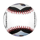 Benutzername, Spielernummer und Teamname Baseball (Rückseite)