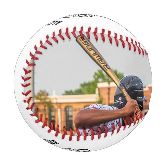 Benutzername, Spielernummer und Teamname Baseball (Vorderseite Links)