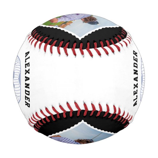 Benutzername, Spielernummer und Teamname Baseball (Rückseite)