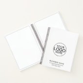 Benutzerspezifische Werbung für einfache Business- Notizblock (Innenseite)