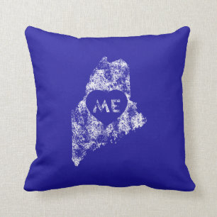 Benutzte i-Liebe-Maine-Staats-Kissen Kissen