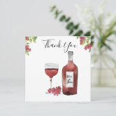 Benvenuti Italia Wedding Dankeskarten Einladung (Stehend Vorderseite)