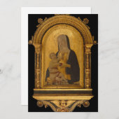 Benvenuto di Giovanni - Saint Nicholas Einladung (Vorne/Hinten)