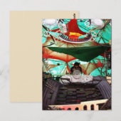 Benza | Sunset Bühne @ Rainbow Serpent '09 Postkarte (Vorne/Hinten)