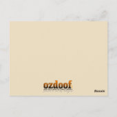 Benza | Sunset Bühne @ Rainbow Serpent '09 Postkarte (Rückseite)