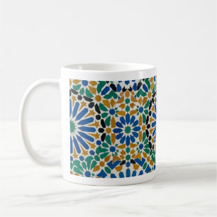 Benzaq Zellige Marokkanischer Musterbecher Kaffeetasse