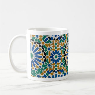 Benzaq Zellige Marokkanischer Musterbecher Kaffeetasse
