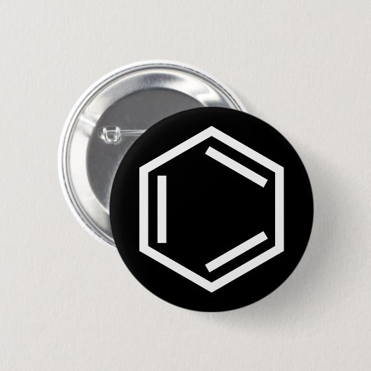 BENZENE RING SYMBOL BUTTON (Vorne & Hinten)