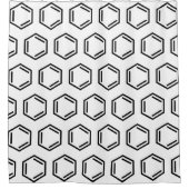 BENZENE RING SYMBOL DUSCHVORHANG (Vorderseite)