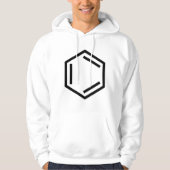 BENZENE RING SYMBOL HOODIE (Vorderseite)