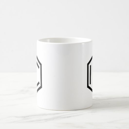 BENZENE RING SYMBOL KAFFEETASSE (Mittel)