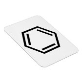 BENZENE RING SYMBOL MAGNET (Rechte Seite)