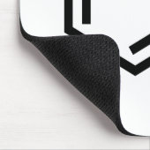 BENZENE RING SYMBOL MOUSEPAD (Ecke)