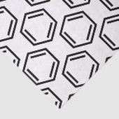 BENZENE RING SYMBOL SEIDENPAPIER (Ausschnitt)