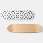 BENZENE RING SYMBOL SKATEBOARD (Horizontal)