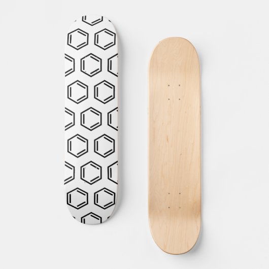 BENZENE RING SYMBOL SKATEBOARD (Vorderseite)