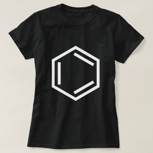 BENZENE RING SYMBOL T-Shirt (Design vorne)
