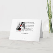 BENZI- TheARTdog-Chow-Karte Karte (Rückseite)